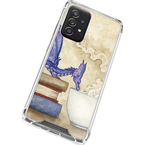 Amy Brown Whats in Here Coffee Dragon Galaxy A52 5G Clear Case