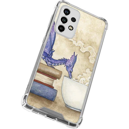 Amy Brown Whats in Here Coffee Dragon Galaxy A53 5G Clear Case