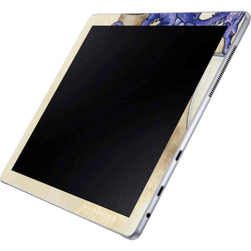 Amy Brown Whats in Here Coffee Dragon Galaxy Book 12in Skin