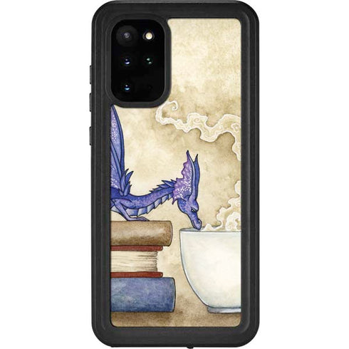 Amy Brown Whats in Here Coffee Dragon Galaxy S20 Plus Waterproof Case