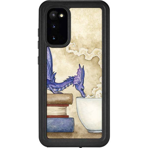 Amy Brown Whats in Here Coffee Dragon Galaxy S20 Waterproof Case