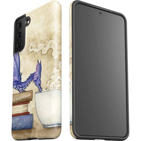 Amy Brown Whats in Here Coffee Dragon Galaxy S21 Plus 5G Pro Case