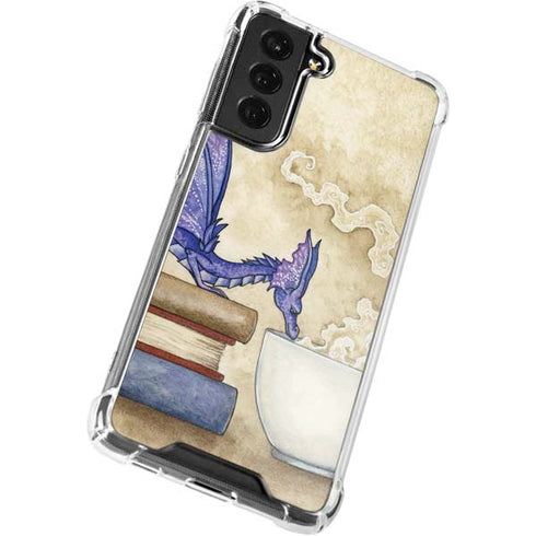 Amy Brown Whats in Here Coffee Dragon Galaxy S22 Clear Case