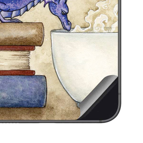 Whats in Here Coffee Dragon by Amy Brown Galaxy S23 FE Skin