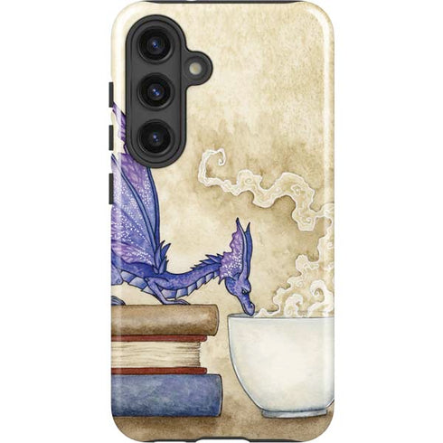 Whats in Here Coffee Dragon by Amy Brown Galaxy S24 Plus Impact Case