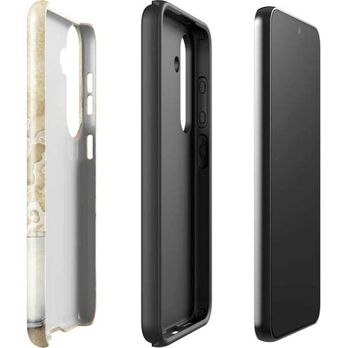 Whats in Here Coffee Dragon by Amy Brown Galaxy S24 Plus Impact Case