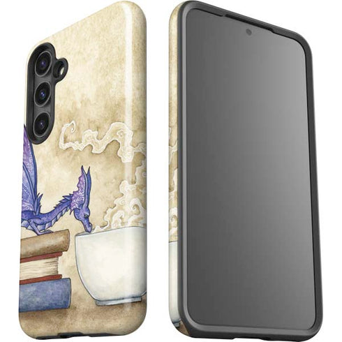 Whats in Here Coffee Dragon by Amy Brown Galaxy S24 Plus Impact Case