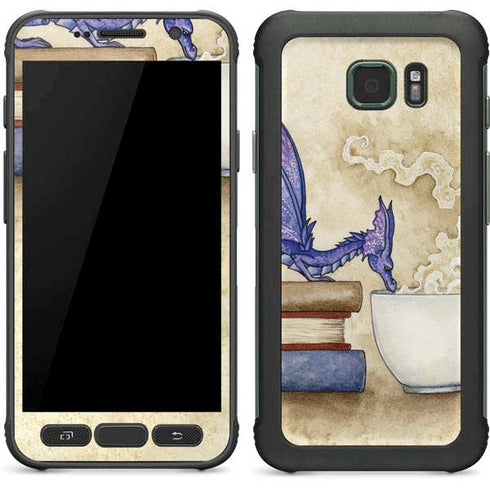 Amy Brown Whats in Here Coffee Dragon Galaxy S7 Active Skin