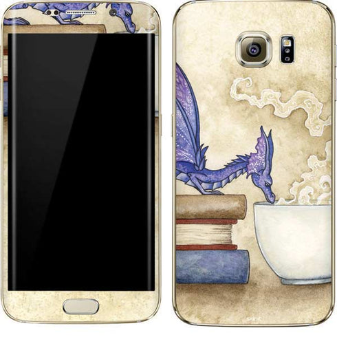 Amy Brown Whats in Here Coffee Dragon Galaxy S7 Edge Skin