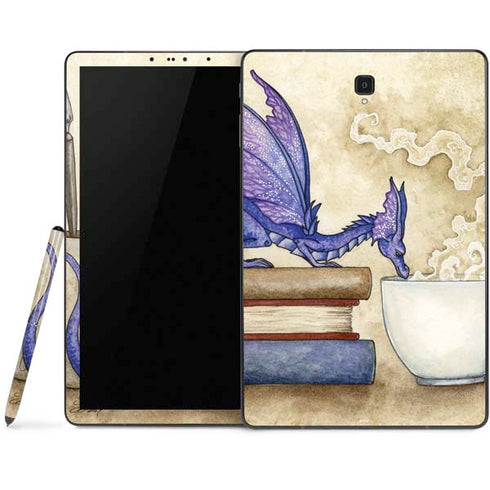 Amy Brown Whats in Here Coffee Dragon Samsung Galaxy Tab Skin