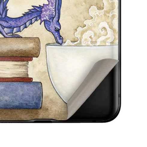 Amy Brown Whats in Here Coffee Dragon Galaxy Z Flip Skin