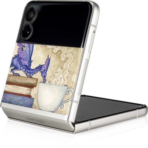 Amy Brown Whats in Here Coffee Dragon Galaxy Z Flip4 5G Skin