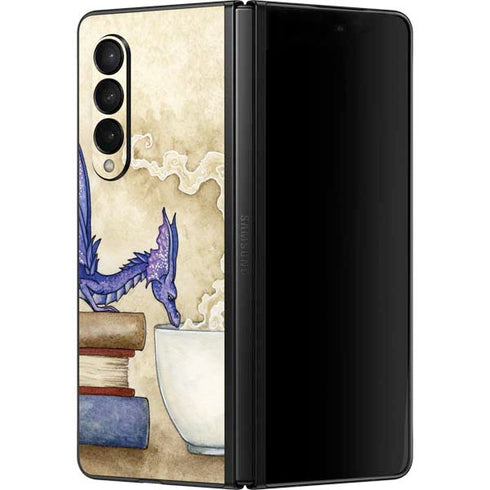 Amy Brown Whats in Here Coffee Dragon Galaxy Z Fold3 5G Skin