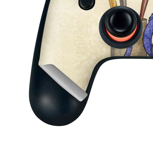 Amy Brown Whats in Here Coffee Dragon Google Stadia Controller Skin