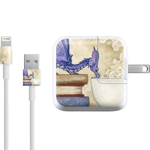 Amy Brown Whats in Here Coffee Dragon iPad Charger (10W USB) Skin