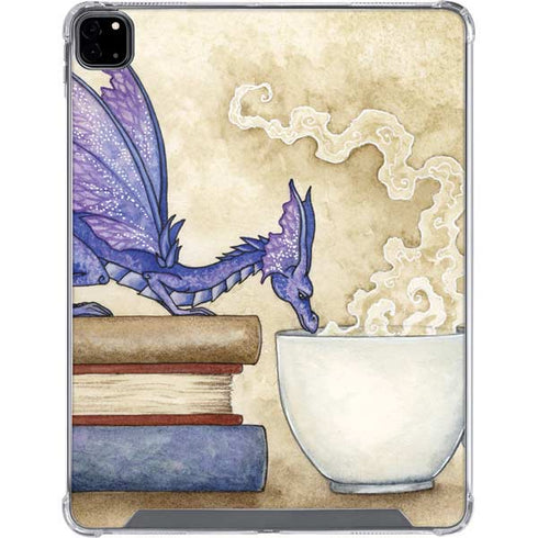 Amy Brown Whats in Here Coffee Dragon iPad Pro 12.9in (2020) Clear Case