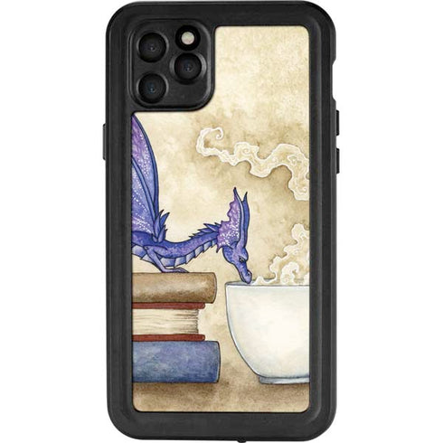 Amy Brown Whats in Here Coffee Dragon iPhone 11 Pro Max Waterproof Case