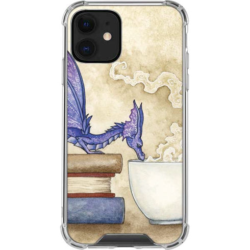 Amy Brown Whats in Here Coffee Dragon iPhone 12 Clear Case