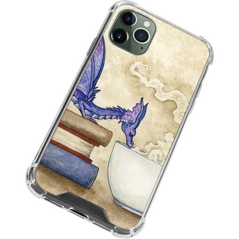 Amy Brown Whats in Here Coffee Dragon iPhone 12 Pro Clear Case