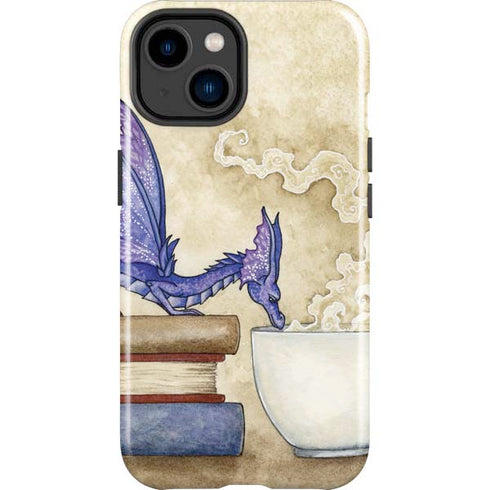 Whats in Here Coffee Dragon by Amy Brown iPhone 15 Plus Impact Case
