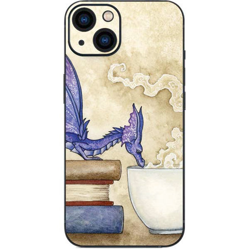 Whats in Here Coffee Dragon by Amy Brown iPhone 15 Plus Skin