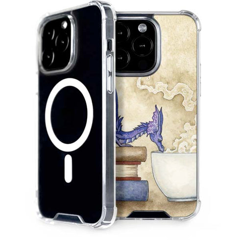 Whats in Here Coffee Dragon by Amy Brown iPhone 15 Pro MagSafe Case