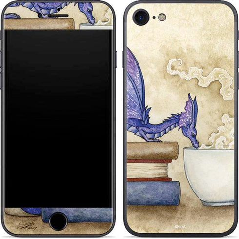 Amy Brown Whats in Here Coffee Dragon iPhone SE (2nd & 3rd Gen) Skin