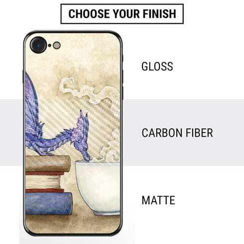 Amy Brown Whats in Here Coffee Dragon iPhone SE (2nd & 3rd Gen) Skin