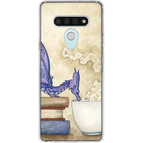 Whats in Here Coffee Dragon by Amy Brown LG Stylo 6 Clear Case