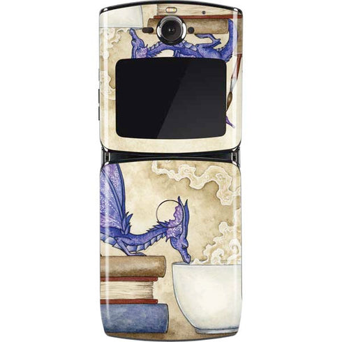 Amy Brown Whats in Here Coffee Dragon Motorola RAZR Skin