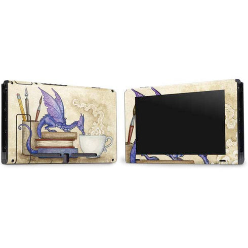 Amy Brown Whats in Here Coffee Dragon Nintendo Switch Bundle Skin