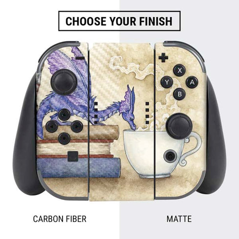 Amy Brown Whats in Here Coffee Dragon Nintendo Switch Bundle Skin