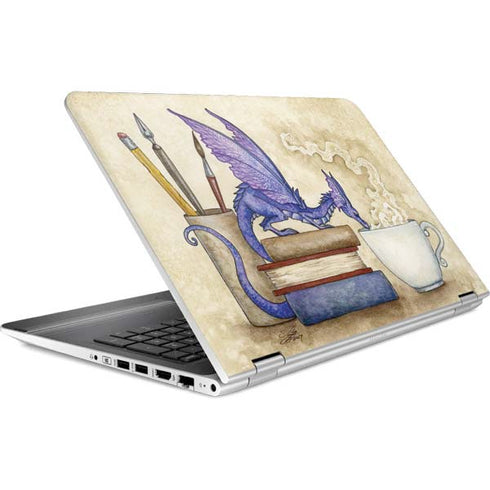 Amy Brown Whats in Here Coffee Dragon HP Pavilion Skin