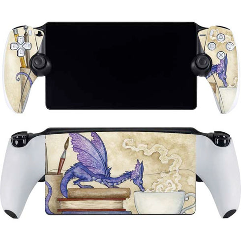 Whats in Here Coffee Dragon by Amy Brown PlayStation Portal Remote Player Skin
