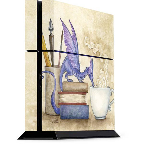 Amy Brown Whats in Here Coffee Dragon PS4 Console Skin