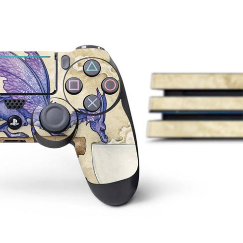 Amy Brown Whats in Here Coffee Dragon PS4 Pro Bundle Skin