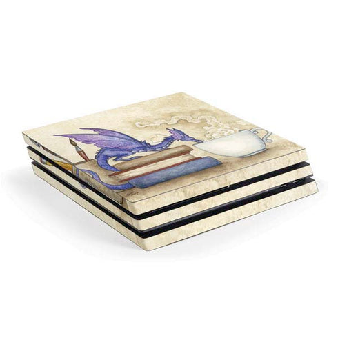 Amy Brown Whats in Here Coffee Dragon PS4 Pro Console Skin