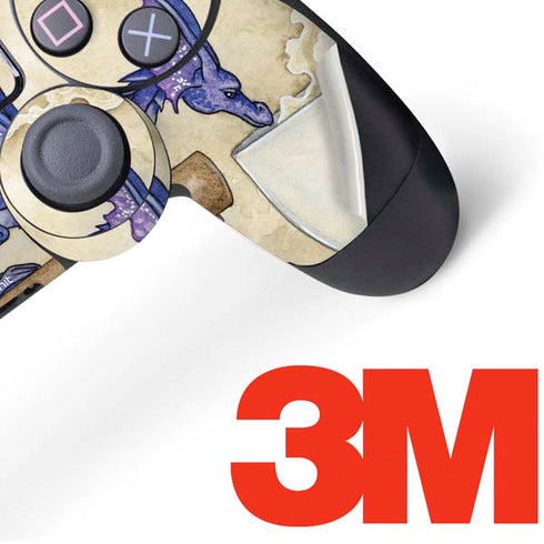 Amy Brown Whats in Here Coffee Dragon PS4 Pro/Slim Controller Skin