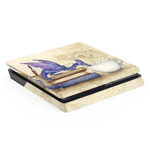 Amy Brown Whats in Here Coffee Dragon PS4 Slim Skin