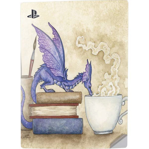 Amy Brown Whats in Here Coffee Dragon PS5 Digital Edition Console Skin
