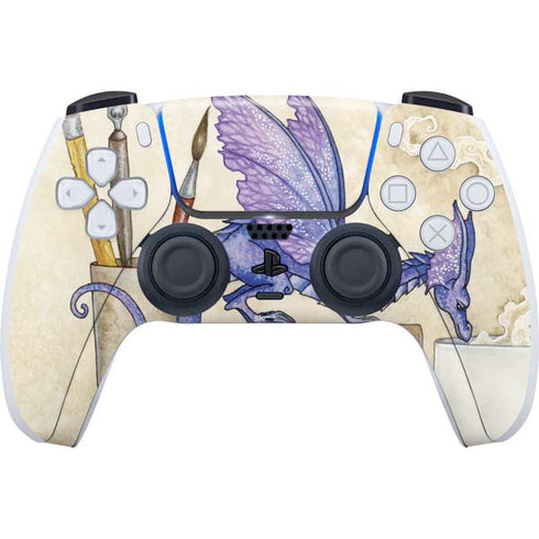 Amy Brown Whats in Here Coffee Dragon PS5 Controller Skin