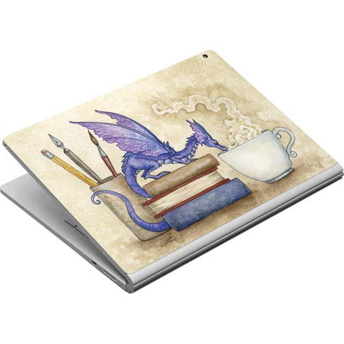 Amy Brown Whats in Here Coffee Dragon Surface Book Skin