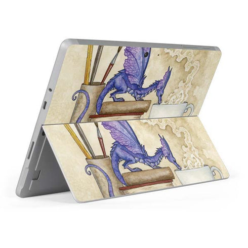Amy Brown Whats in Here Coffee Dragon Surface Go Skin