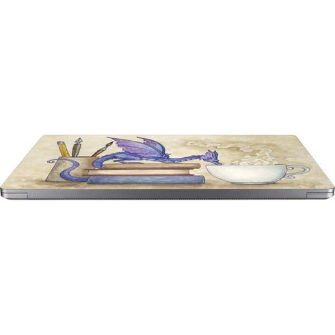 Amy Brown Whats in Here Coffee Dragon Universal Laptop 11in (8.8 x 6.2in) Skin