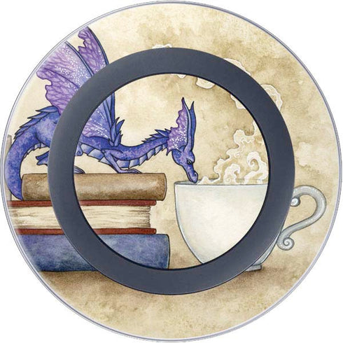 Amy Brown Whats in Here Coffee Dragon Wireless Charger Skin