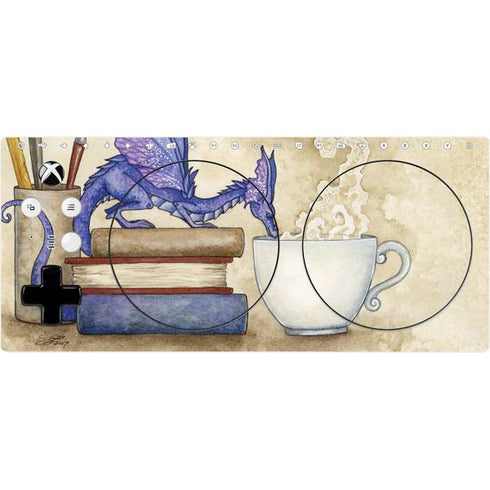 Amy Brown Whats in Here Coffee Dragon Xbox Adaptive Controller Skin