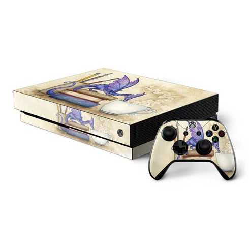 Amy Brown Whats in Here Coffee Dragon Xbox One X Bundle Skin