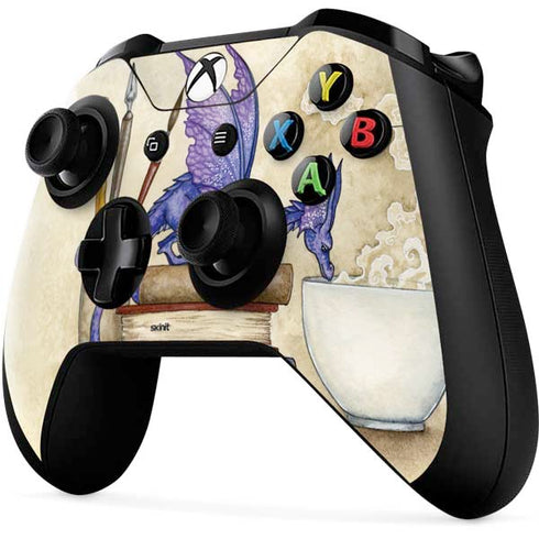 Amy Brown Whats in Here Coffee Dragon Xbox One X Controller Skin