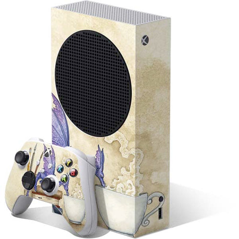 Whats in Here Coffee Dragon by Amy Brown Xbox Series S Skins