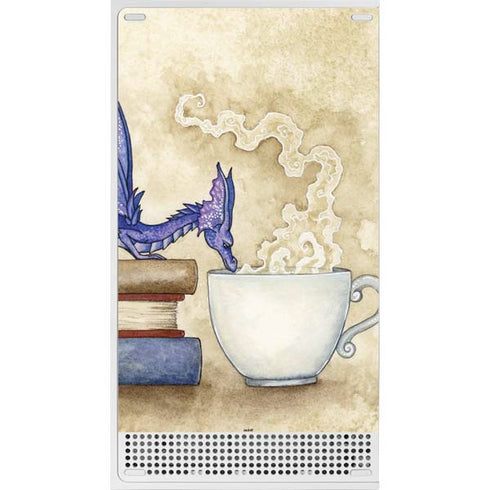 Amy Brown Whats in Here Coffee Dragon Xbox Series S Console Skin